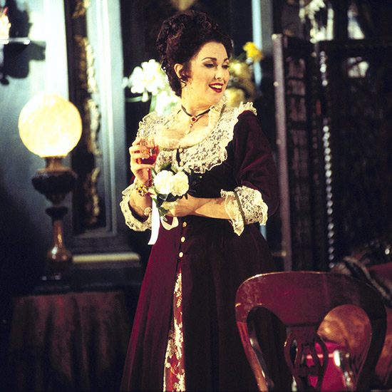 Cheryl Barker as Violetta in La Traviata Cheryl Barker as Violetta in La Traviata